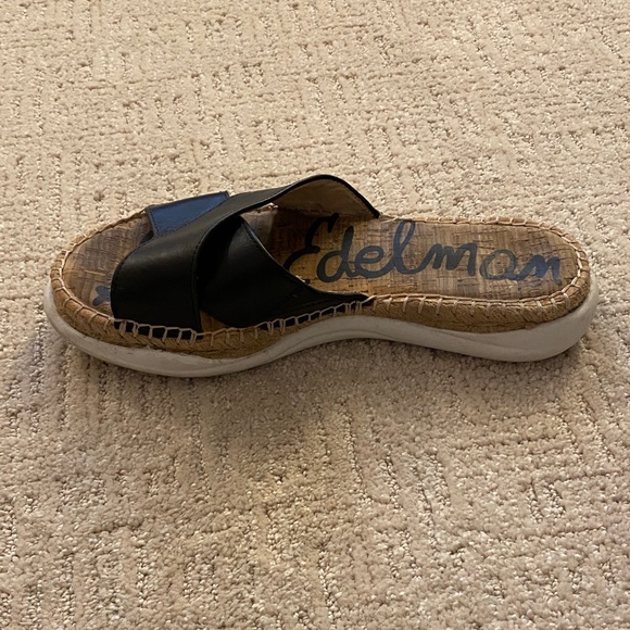 Sam Edelman Black Slide Sandals 7 1/2 Med - Picture 5 of 9